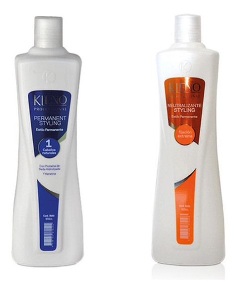 Liquido Neutralizante + Liq Medio Para Permanente N°1 Kleno 0 Liquido Neutralizante + Liq Medio Para Permanente N°1 Kleno 0