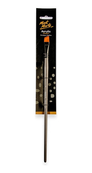 Pincel Profesional Para Acrilico Mont Marte Angular Nro.12 0