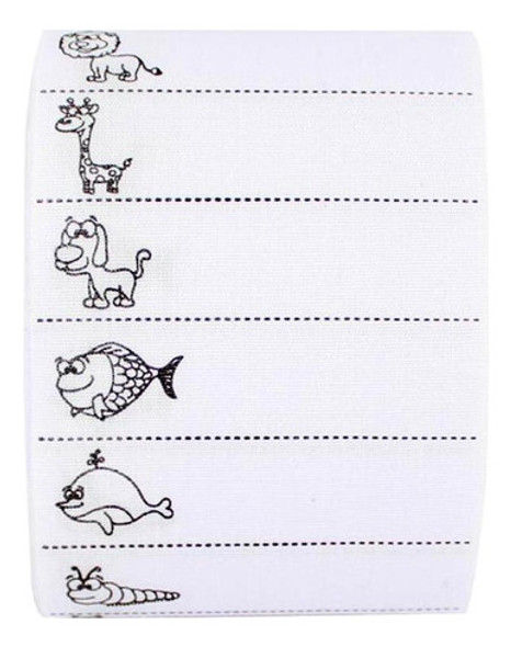 Etiquetas Da Etiqueta Do Nome Da Roupa Da Tela Desenhos 1