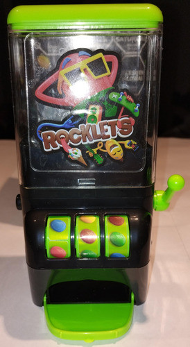 Tragamonedas Jackpot De Juguete Rocklets Dispenser | Fcc 1