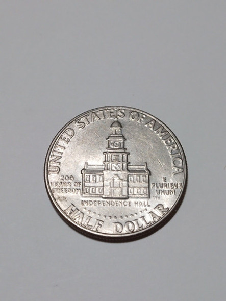 Moneda Medio Dólar Conmemorativa 200 Años Independencia Eeuu 1 Moneda Medio Dólar Conmemorativa 200 Años Independencia Eeuu 1