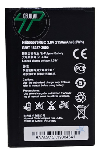 B.ateria Para Huawei Hb505076rbc Ascend Y3 Ii Y600 Centro 0