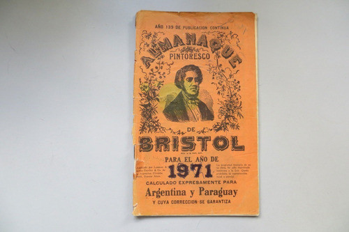 Almanaque Pintoresco De Bristol 1971 0
