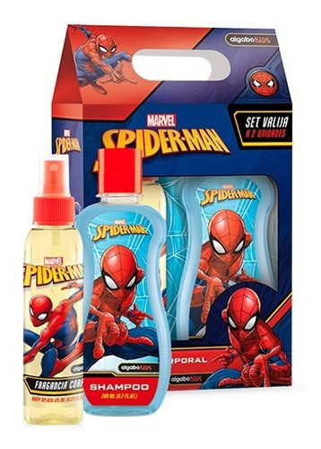 Spiderman Set Shampoo 200ml + Colonia 125ml Algabo 0