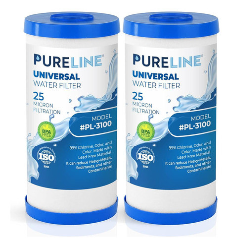 Pureline Fxhtc 25 Micron 10  X 4.5  Reemplazo Para Ge Fxhtc, 0