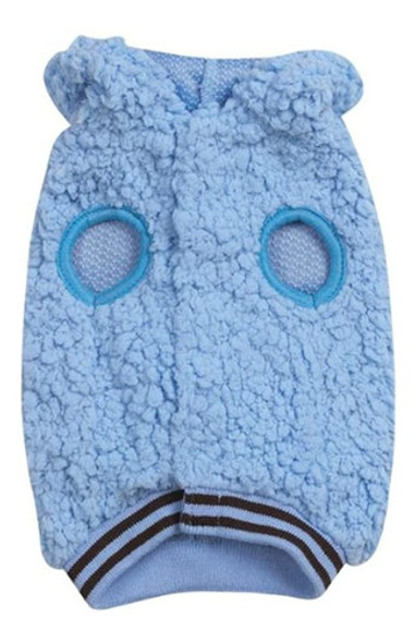 Canino Casual Snowbaby Mascota Sudadera Con Capucha Azul 1