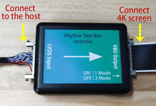 Adaptador De 2k A 4k Para Tester Lvds Display Pantallas 1