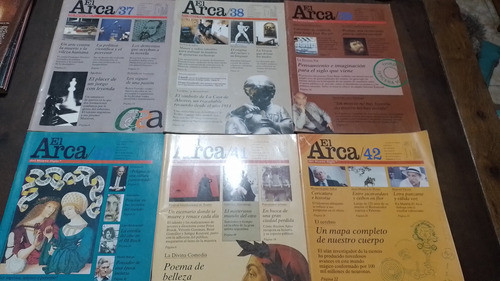 Lote  6 Revistas * El Arca * N° 37 Al 42 - Año 1999 Completo 0