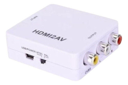 Convertidor Hdmi A Av Hdtv2av 0