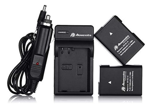 Powerextra En-el14 En-el14a 2 X Baterías Y 0
