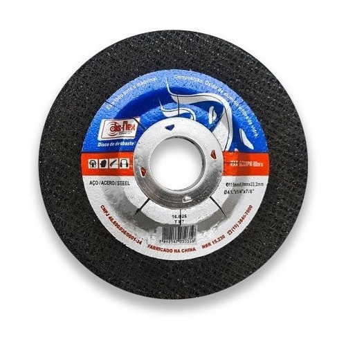 05 Un. Disco Desbaste 7  - Disflex - 180 X 6 X 22,2 0