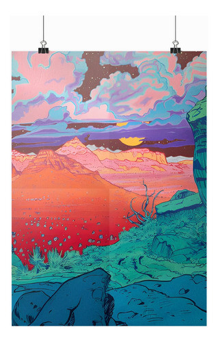 Poster Lámina Decorativa Enmarcable | 40 X 30 Cm | #224 0
