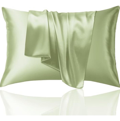 Juego De 2 Fundas De Almohada De Satén, Color 0