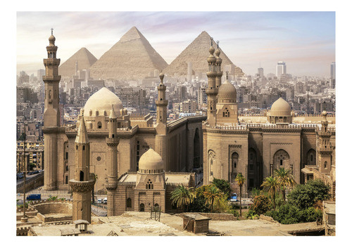 Puzzle Rompecabeza Cairo Egipto Paisaje 1000 Piezas Educa Ax 1