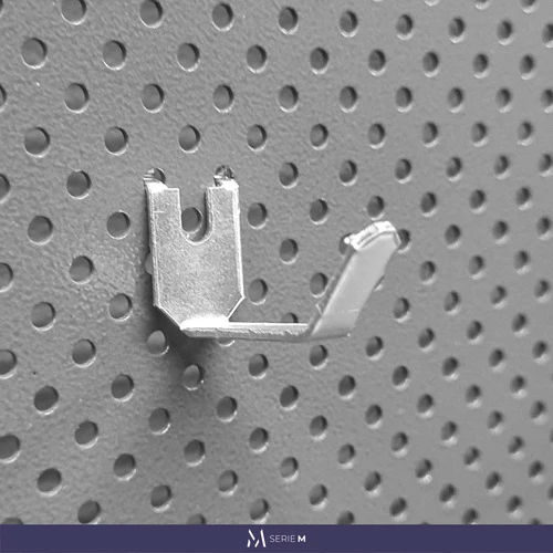 Ganchos Tablero De Herramientas | Chapa Galvanizada | 1,6mm 1