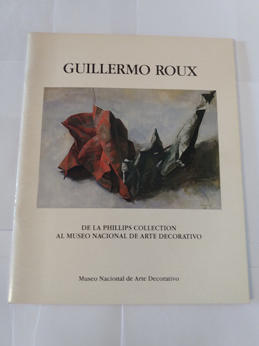 Catálogo Muestra Guillermo Roux (1988) 0