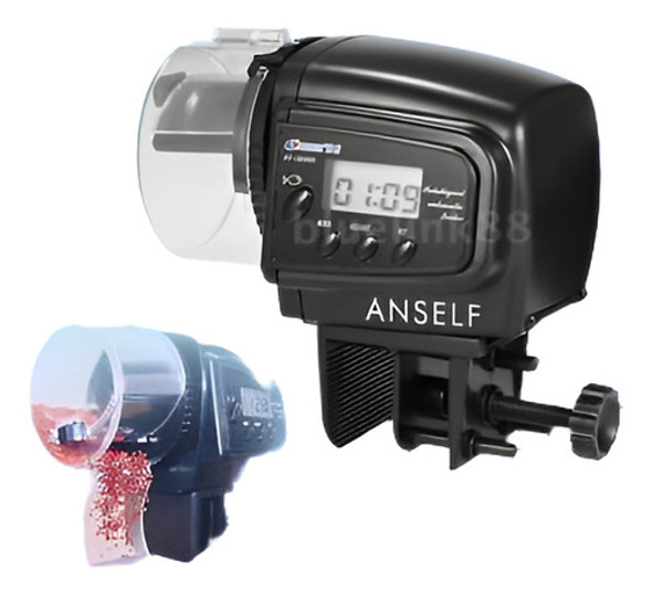 Anself Programable Automático De Lcd Alimentador De Peces Al 0