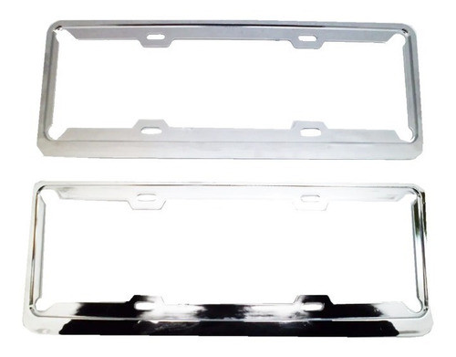 Marcos De Plastico Cromado Para Nueva Patente Del Mercosur 0