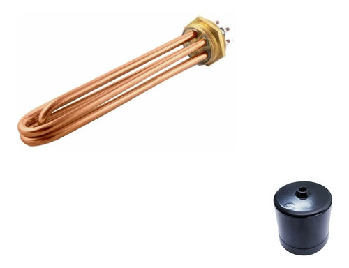 Aquecedor Piscina Resistência Elétrica 1.1/2 12kw + Caneca 0