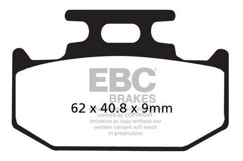 Pastilla Freno Ebc Suzuki Dr250 Dr350 Dr650 Rm125 Rm2  F152r 1