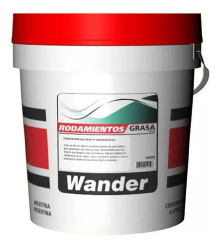 Grasa Rodamiento Wander Balde X 3,6 Lts - Ng Seller 0