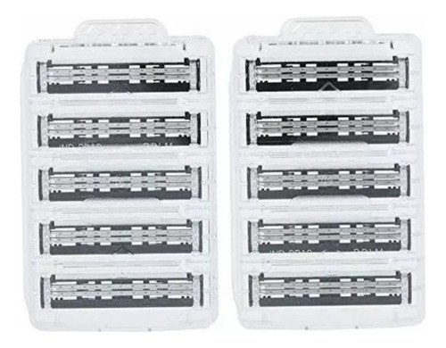 Lâminas Para Barbear Gillette Sensor Excel - Pacote De 10r A 1