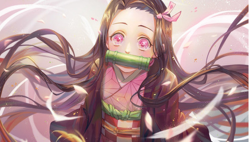 Poster Demon Slayer Vinilo Adhesivo  40x70cm #429 1