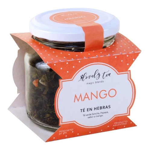 Té En Hebras Mango Frasco X 50 Gr - Lovely 0