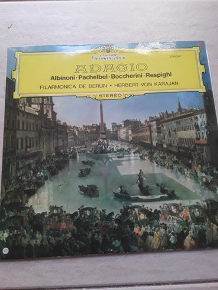 Albinoni Pachelbel Von Karajan Adagio - Lp Vinilo Kktus 0