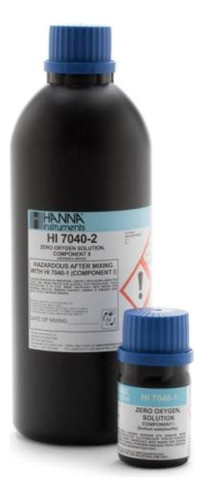 Solución Calibracion Oxigeno Cero 0 Hanna Hi7040l 500ml 0