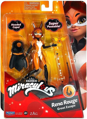 Miraculous Figura Articulada 13 Cm Rena Rouge 50400 0