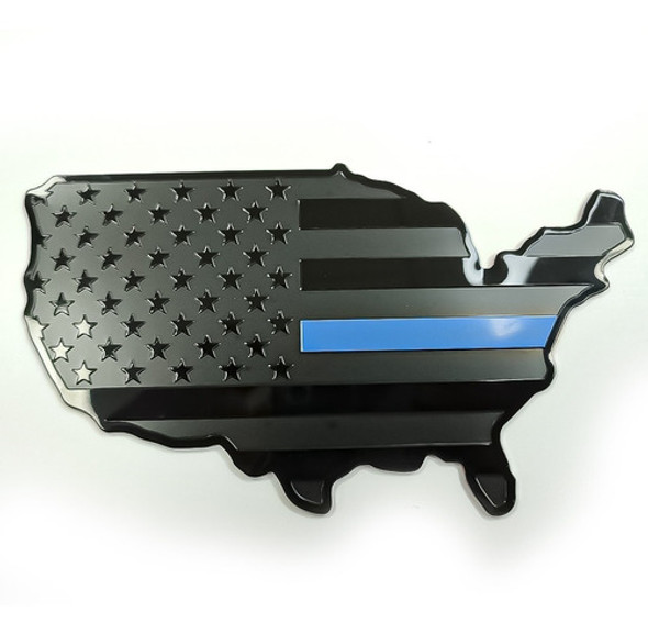 Emblema Do Carro Adesivo Do Mapa Americano Preto Com Azul 0 Emblema Do Carro Adesivo Do Mapa Americano Preto Com Azul 0