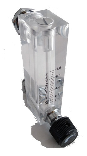 Rotametro Caudalimetro Acrilico 1 Lpm Aire 0