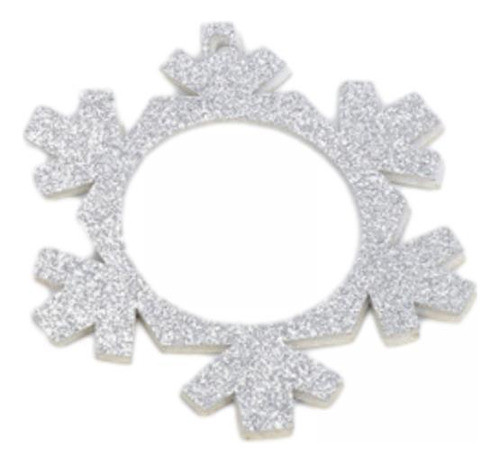 2 Moldura De Foto De Natal Ornamento Decoração De Árvore 0