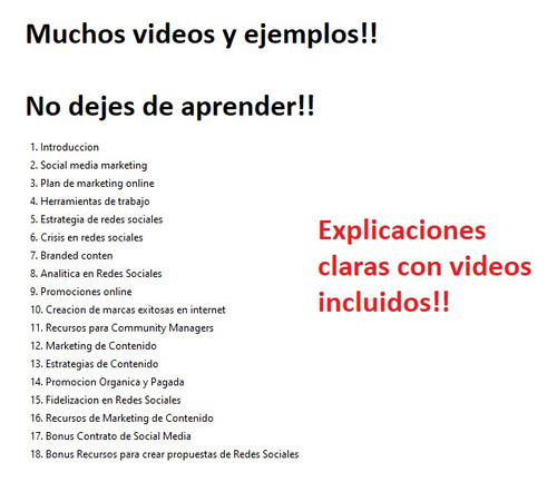 El Training Del Community Manager Vilma Nuñez (pdf Digital) 1