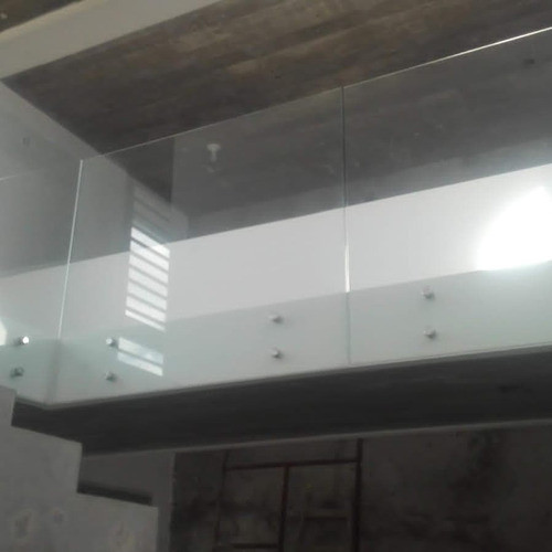 Distanciador - Separador - Boton Aluminio Baranda De Vidrio 1