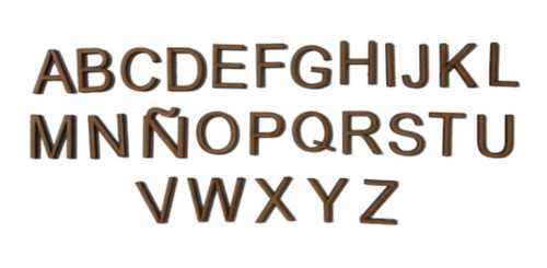Pak 10 Letras Y Numeros 3cm  En Fibro Facil 1