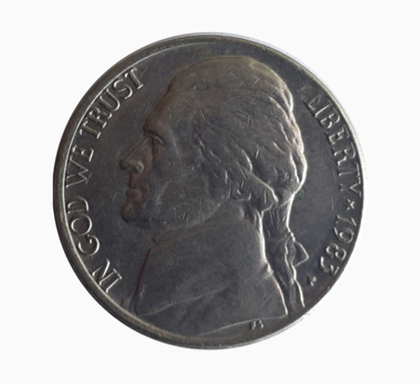 Moneda Estados Unidos 1983 5 Centavos 0