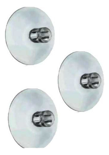 Ventosas   Sopapa 5 Cm  Transparente  / Paquete X 4 Unidades 0