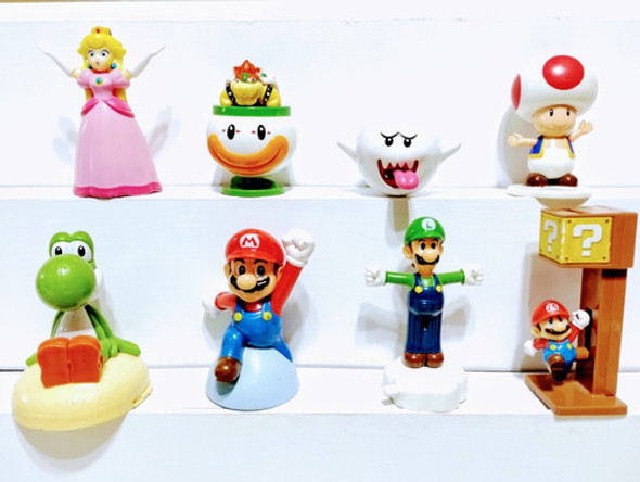 Mario Bros Colección Mc Donalds 2016 Completa 0