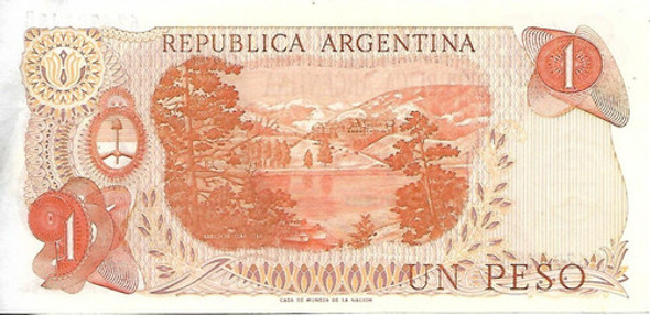 Bottero 2303 1 Peso Ley 18188 Serie B Ex- Palermo 1