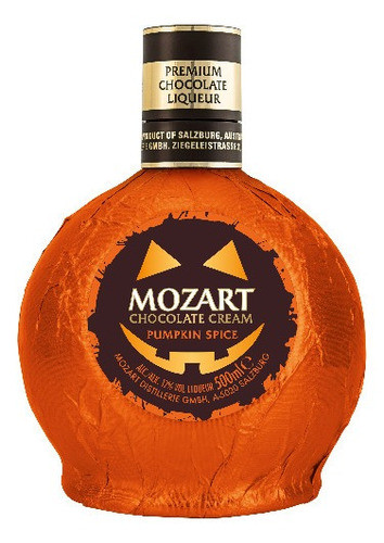 Licor Mozart C/estuche O Vaso Pumpkin Chocolate Calabaza 0