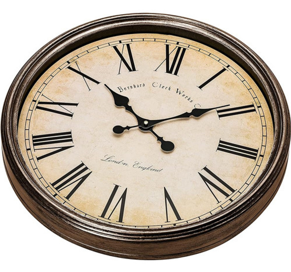 Bernhard Products Reloj De Pared Decorativo Grande De 20 Pul 1