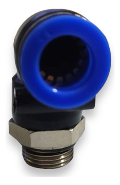 03 Conexao Pneumatica Cotovelo Para Mangueira 12mm Rosca 3/8 1 03 Conexao Pneumatica Cotovelo Para Mangueira 12mm Rosca 3/8 1