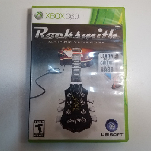 Juego Xbox 360 Rocksmith Autentic Guitar Games - Fisico 0