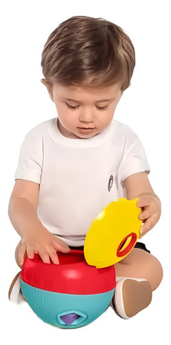 Brinquedo Para Aprendizado Fun Ball Bola Para Criança Tateti 1