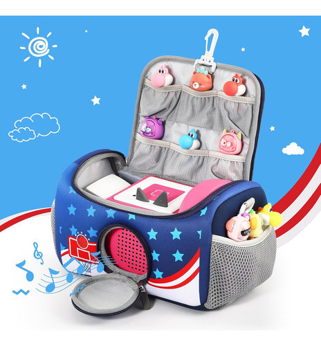 Fundas Portátiles Toniebox Con Correa De Hombro Azul Marino 1