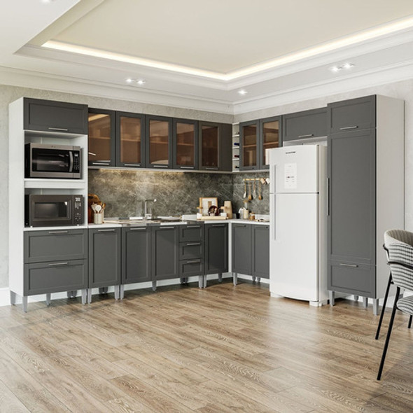 Torre Quente 1 Porta Basculante 2 Gavetas 70cm Menu Kitchen 0