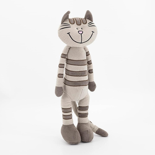 Mr Vivicare 13  Grey Stripe Standing Cat Stuffed Animals Par 0