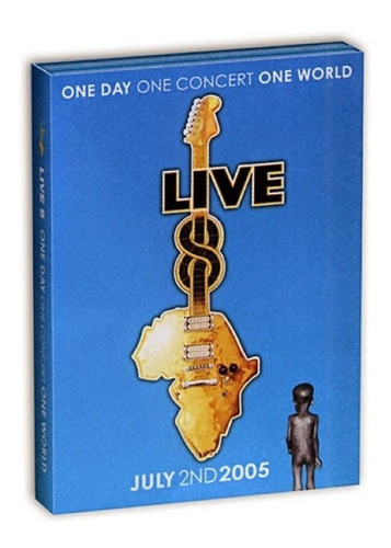 Dvd Box Live 8 - July 2nd 2005 Africa - 4 Discos - Original 0
